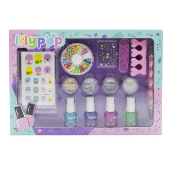 Coffret de maquilhagem de festa "Sweet Nails