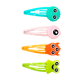Junior Monsters Ganchos de Cabelo