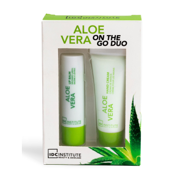 Aloe Vera On The Go Duo Creme de Mãos & Bálsamo de Lábios