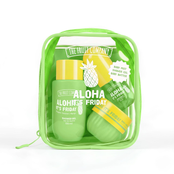 Conjunto de viagem Aloha Its Friday Body Mist + Gel de duche + Manteiga corporal