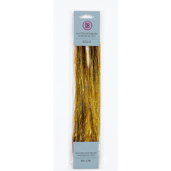 Extensões de Cabelo Purpurina Glitter 90cm