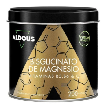 Capsulas Bisglicinato de Magnesio + Vitamina B5, B6 y C
