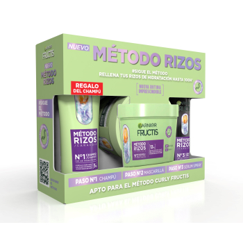 Coffret Fructis Método Caracóis (Champô + Máscara + Spray)