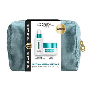 Set Bright Reveal Sérum iluminador com Niacinamida + Fluido protetor SPF 50