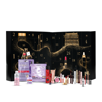 Calendario de Adviento con 24 Productos de Belleza, Maquillaje, Cuidado Facial y Capilar
