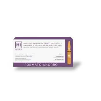 Ampolas de Niacinamida e Ácido Hialurónico
