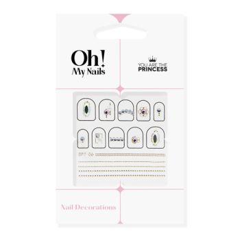 Autocolantes para unhas Cristais compridos