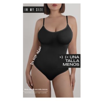 Body Shape Uma Talha Menos em preto 