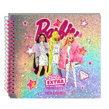 Caderno Barbie Pintar e Colorir