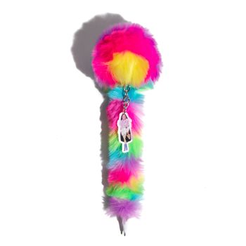 Caneta Barbie Rainbow Teddy Pin