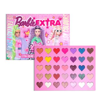 Barbie Extra Colorful Eyeshadow Palette Paleta de Sombras