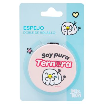 Espelho duplo de bolso