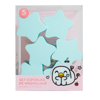 Coffret 10 Esponjas de Maquilhagem All Stars