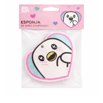 Esponja de banho comprimida