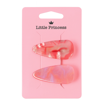 Little Princess Set 2 Clips Abstract