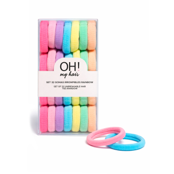 Oh My Hair Set 32 Gomas Irrompibles