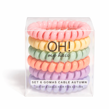 Oh My Hair Set 6 Gomas Cable