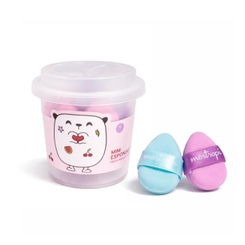 Coffret Mini Esponjas Puff De Maquilhagem Ternura