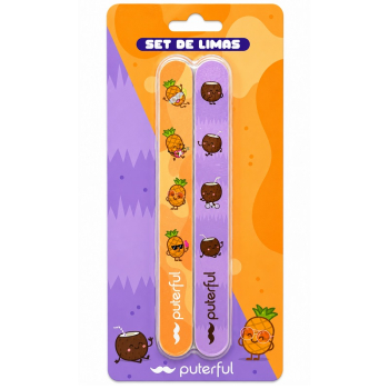 Set de Limas de Uñas Frutas