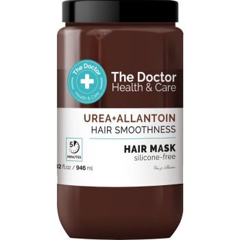 Máscara suavizante para o cabelo com ureia e alantoína