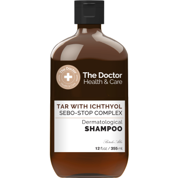 Champô Dermatológico Sebo-Stop Complexo Alcatrão com Ictiol