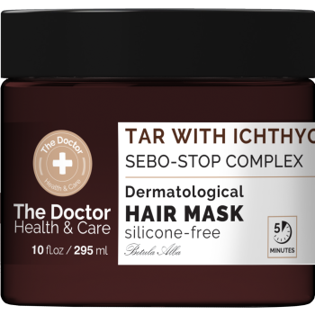 Máscara capilar Dermatological Tar + Ichthyol Sebo-Stop Complex
