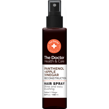 Spray Reconstrutor para o Cabelo com Pantenol + Vinagre de Cidra de Maçã