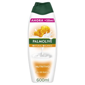 Gel de Duche Natural Balance Leite & Mel