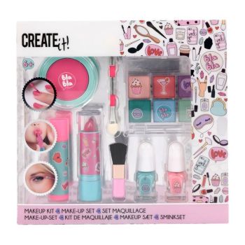 Conjunto de Maquilhagem Pink Turquoise
