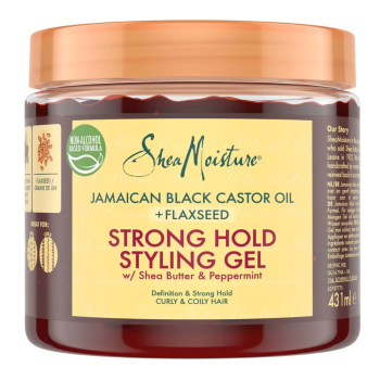 Jamaican Black Castor Oil + Flaxseed Gel de Pentear Fixação Forte