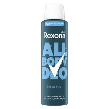 Men Desodorizante Spray All Over Body Ocean Rush 