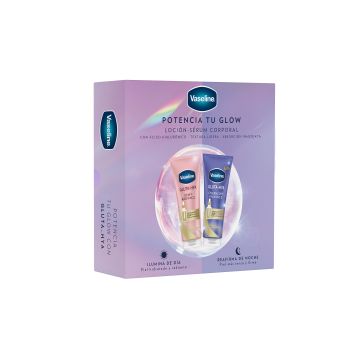 Conjunto Gluta-Hya Sérum Dewy Radiance Dia e Noite + Loção-Sérum Overnight Radiance