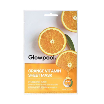 Máscara de Tecido Orange Vitamin