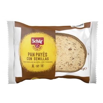 Pão caseiro sem glúten com sementes