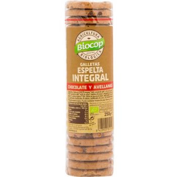 Biscoitos de espelta de avelã com Chocolate