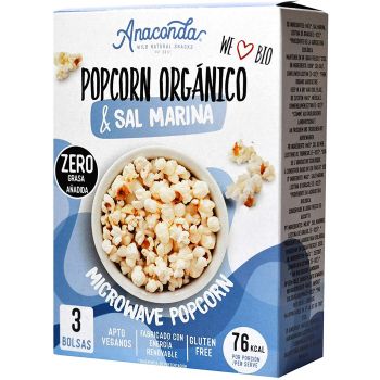 Pipoca Orgânica 0% Gordura