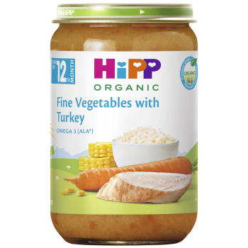 Tarrito de Verduras con Pavo +12 Meses