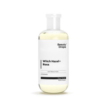 Tónico Facial com Extrato de Hamamélis e Rosas