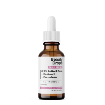 Sérum 0.3% Retinol Puro + Pantenol + Esqualano