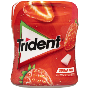 Bote de Chicles Fresa Sugar Free