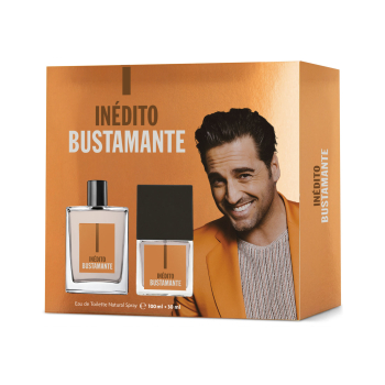 Coffret <span style="font-size: 0.8rem;">Inedito Bustamante Eau de Toilette</span> Coffret <span style="font-size: 0.8rem;">Inedito Bustamante Eau de Toilette</span>