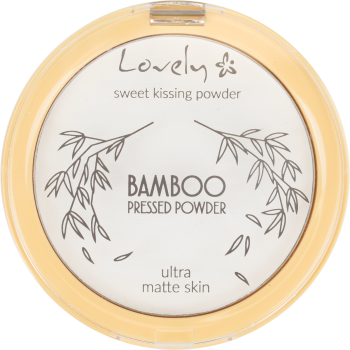 Bamboo Pressed Powder Pó matificante