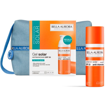 Pack Sun Gel Solar SPF50 Pele Mista + Nécessaire Ganga