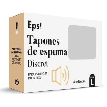 Tampão de espuma discreta EPS