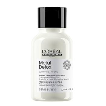 Shampoo Metal detox sem sulfatos para todos os tipos de cabelo, anti-quebra, champô e hidratante