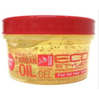 Gel fixador de óleo de argão