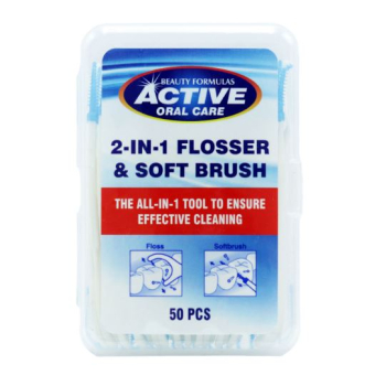 Active 2 In 1 Flosser & Soft Brush