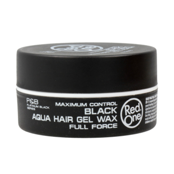 Black Aqua Hair Gel Wax Strong Hold