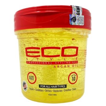 Gel fixador de óleo de argão