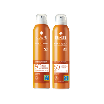 Coffret Sun System Spray Transparente SPF50+